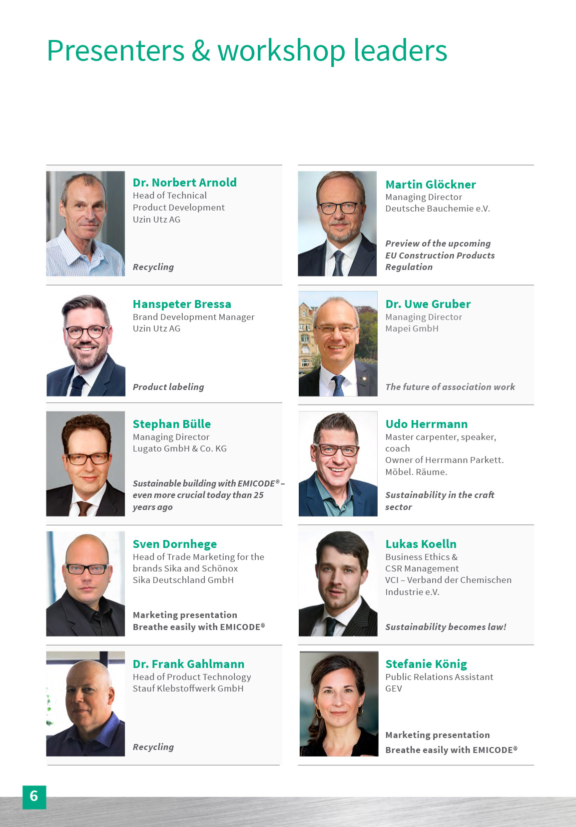GEV-Conference-presenters-workshop-leaders